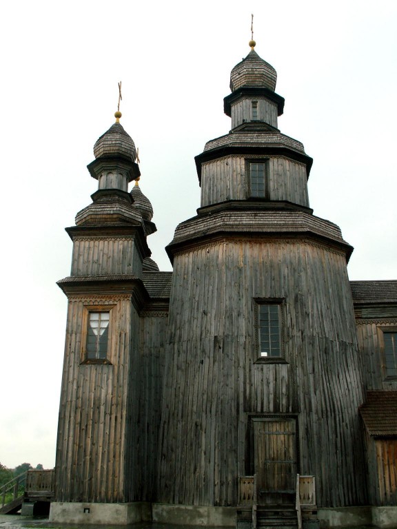 Седнев. Церковь Георгия Победоносца. фасады