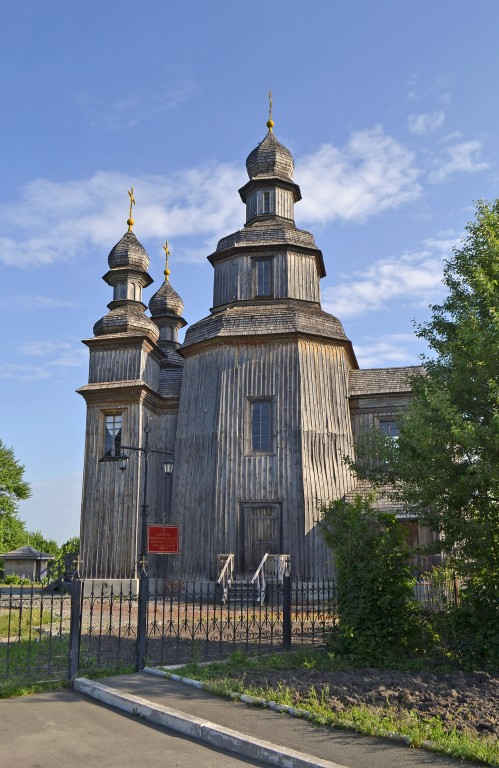 Седнев. Церковь Георгия Победоносца. фасады