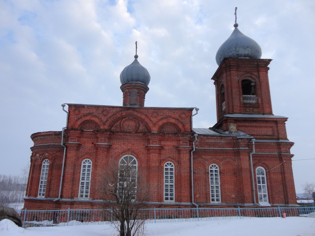 Преснецово. Церковь Николая Чудотворца. фасады