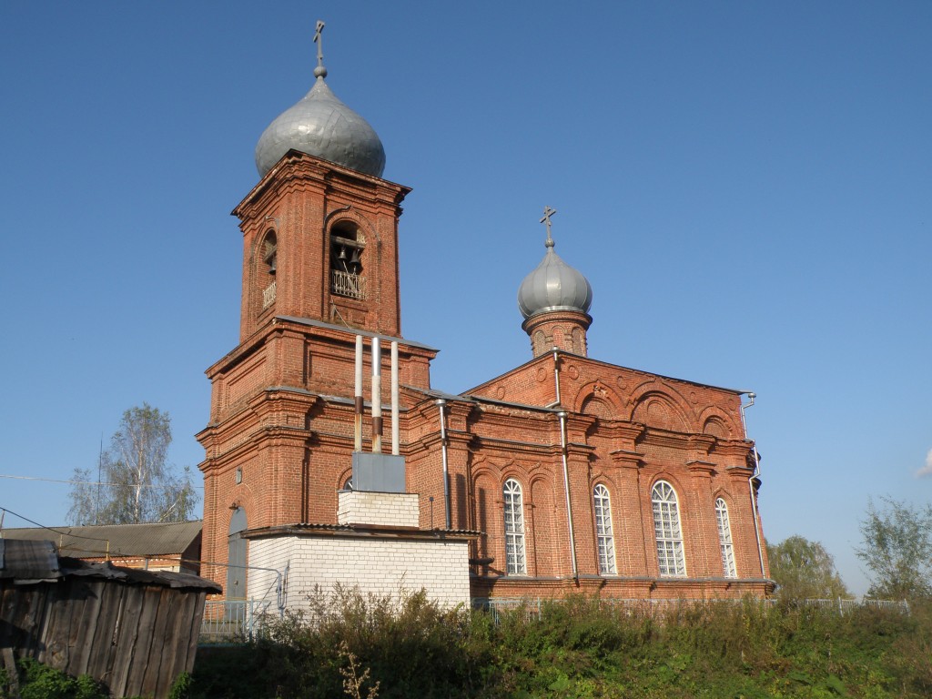 Церковь Николая Чудотворца, Преснецово (Лысковский район, Нижегородская область). фасады