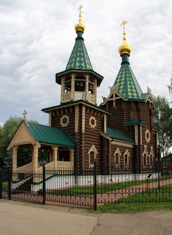 Церковь Воздвижения Креста Господня, Чернуха (Лысковский район, Нижегородская область). фасады