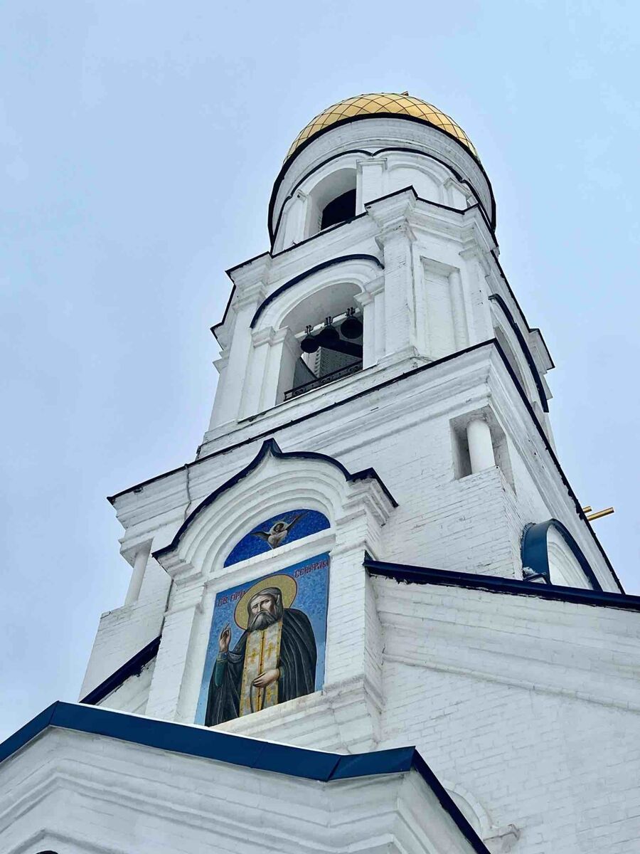 Дзержинск. Церковь Серафима Саровского. архитектурные детали
