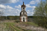 Церковь Казанской иконы Божией Матери, Общий вид с запада<br>, Детково, Павловский район, Нижегородская область