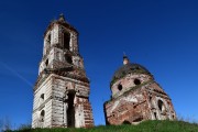 Церковь Казанской иконы Божией Матери, Остовы церкви(единоверческой) Казанской иконы Божией Матери<br>, Детково, Павловский район, Нижегородская область