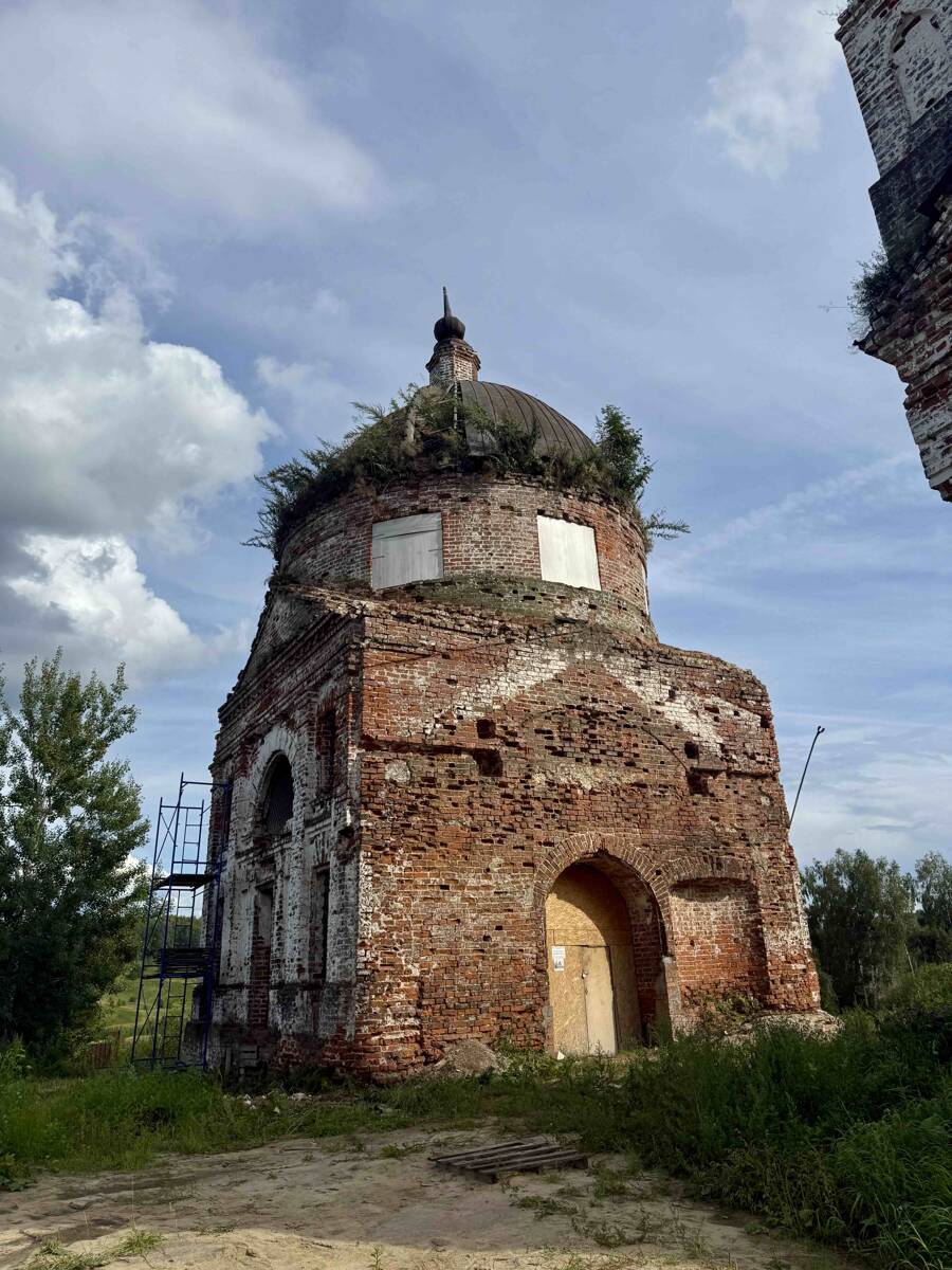 Церковь Казанской иконы Божией Матери, Детково (Павловский район, Нижегородская область). фасады