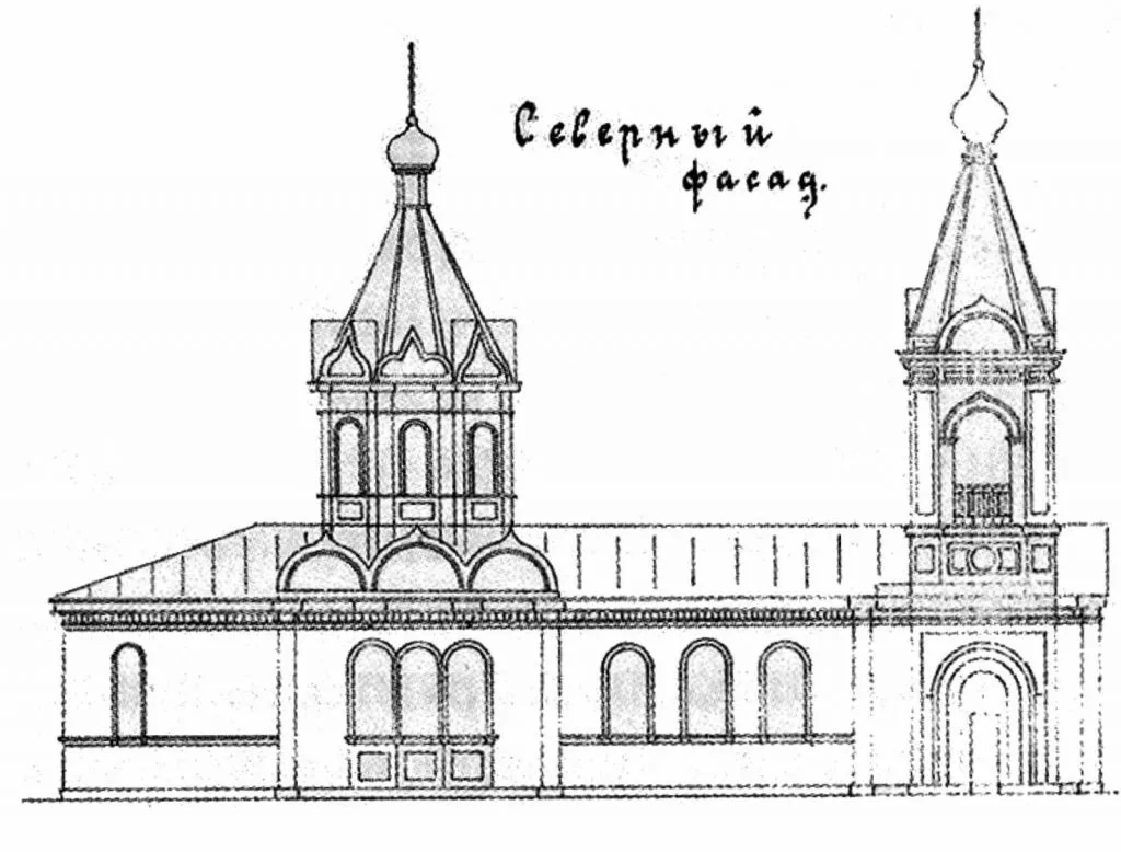 План Покровской церкви. https://xn--80afdceleibgc1ara3agm.xn--p1ai/%D1%84%D0%BE%D1%82%D0%BE-%D1%85%D1%80%D0%B0%D0%BC%D0%BE%D0%B2-%D0%B8-%D0%BC%D0%BE%D0%BD%D0%B0%D1%81%D1%82%D1%8B%D1%80%D0%B5%D0%B9-%D0%B3%D0%BE%D1%80%D0%B1%D0%B0%D1%82%D0%BE%D0%B2%D1%81%D0%BA%D0%BE/, архивная фотография. Церковь Покрова Пресвятой Богородицы, Грудцино (Павловский район, Нижегородская область)
