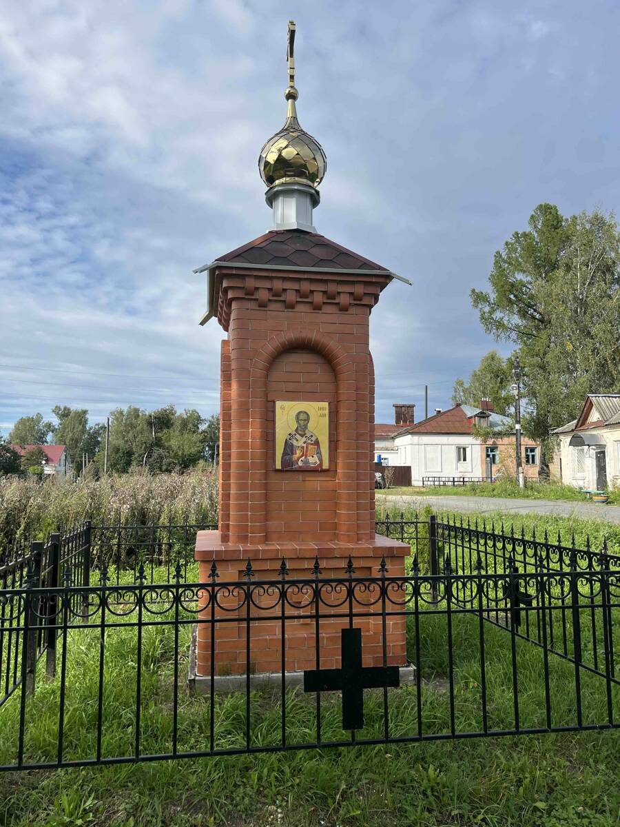 Часовня Николая Чудотворца, Убежицы (Павловский район, Нижегородская область). фасады