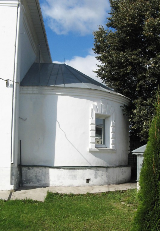 Церковь Иоанна Предтечи, Ворсма (Павловский район, Нижегородская область). архитектурные детали, Апсидная часть церкви