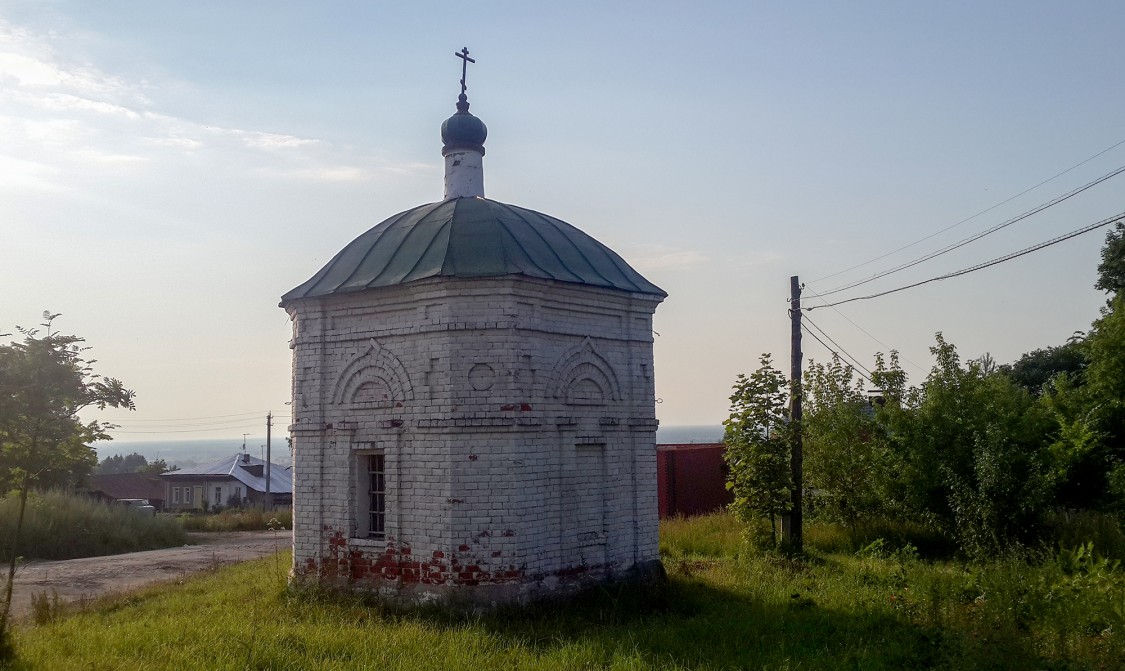 Горбатов. Неизвестная часовня. фасады