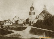 Церковь Преображения Господня (новая), Вид с юго-запада на фото конца 19 века (источник - http://kompas-kaluga.ru/historyitem/12473/)<br>, Полотняный Завод, Дзержинский район, Калужская область