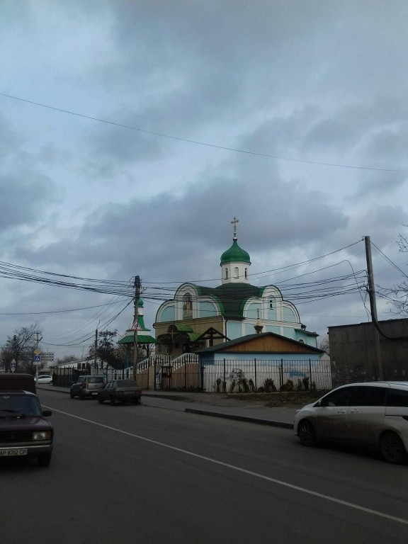 Церковь Серафима Саровского, Мелитополь (Мелитопольский район, Украина, Запорожская область). общий вид в ландшафте