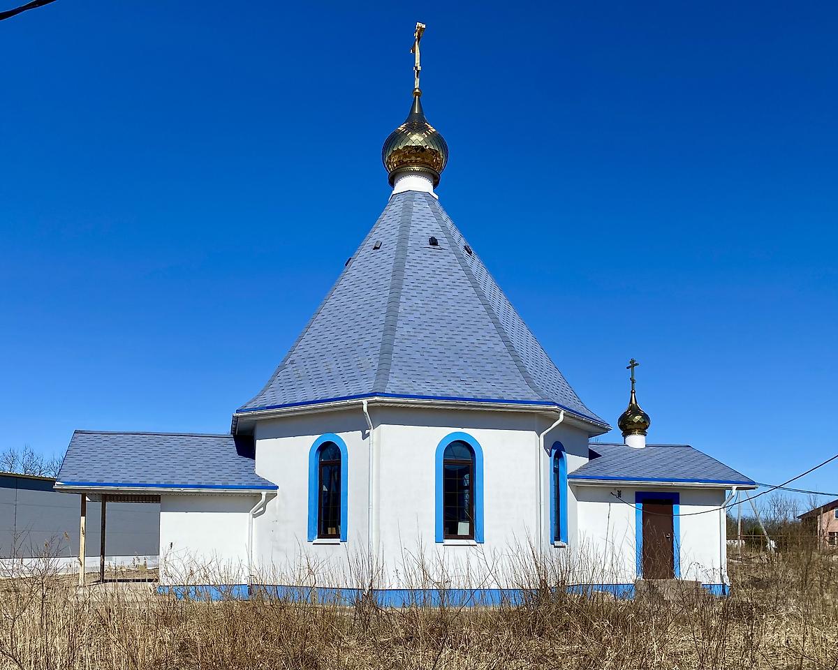 Южный фасад, фасады. Церковь Рождества Пресвятой Богородицы, Вайя (Гатчинский район, Ленинградская область)