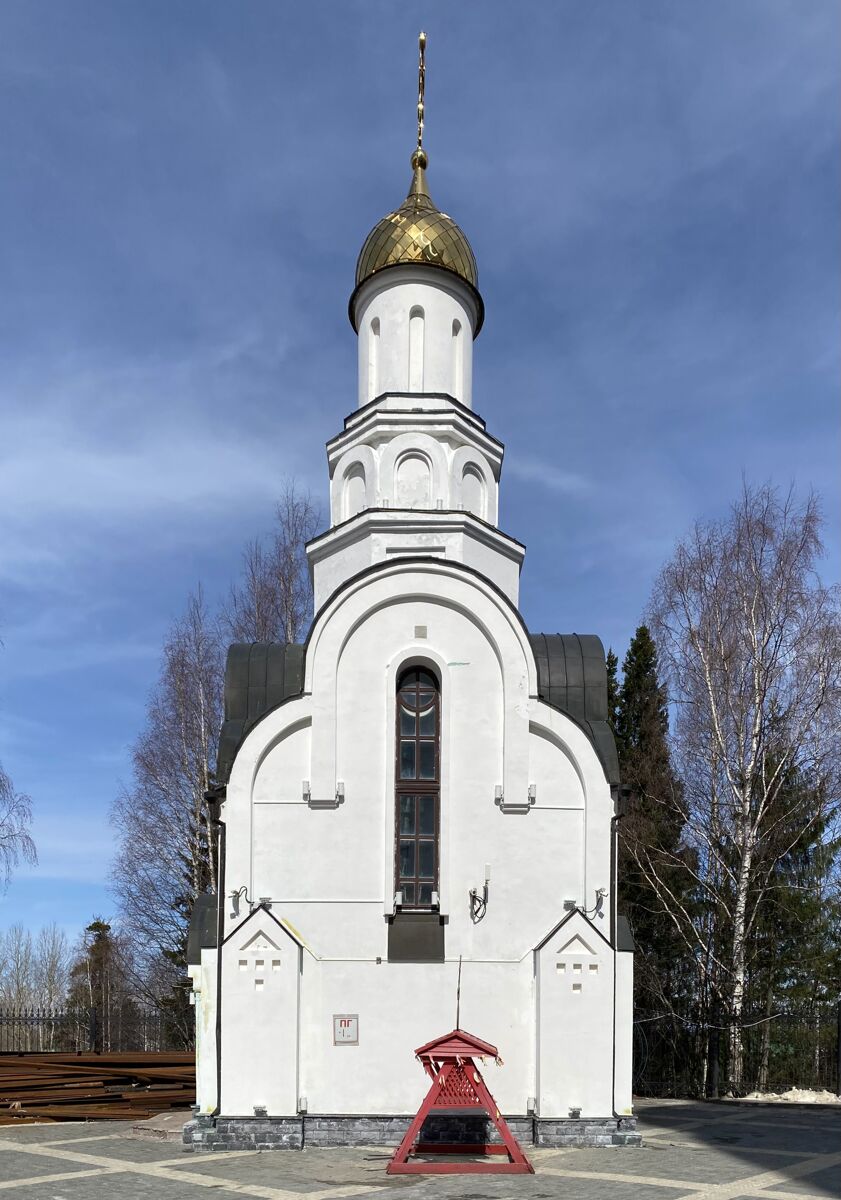 Часовня Кирилла и Мефодия, Ханты-Мансийск (Ханты-Мансийский район и г. Ханты-Мансийск, Ханты-Мансийский автономный округ). фасады, Южный фасад
