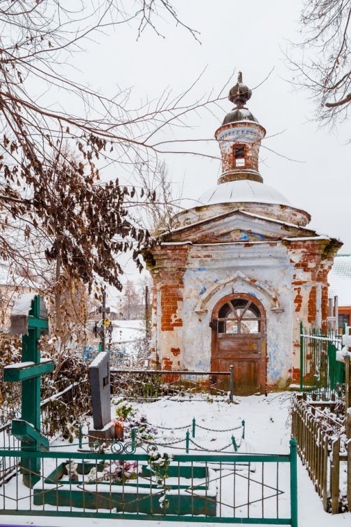 Часовня-усыпальница, Зарубино (Городецкий район, Нижегородская область). фасады, Часовня-усыпальница