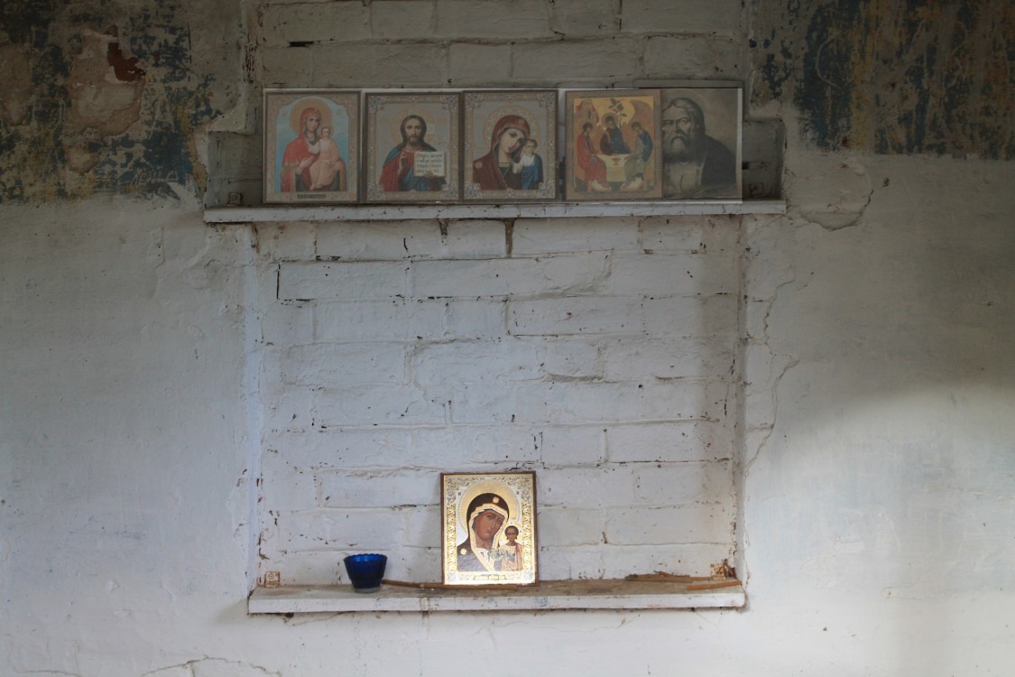 Часовня-усыпальница, Зарубино (Городецкий район, Нижегородская область). интерьер и убранство