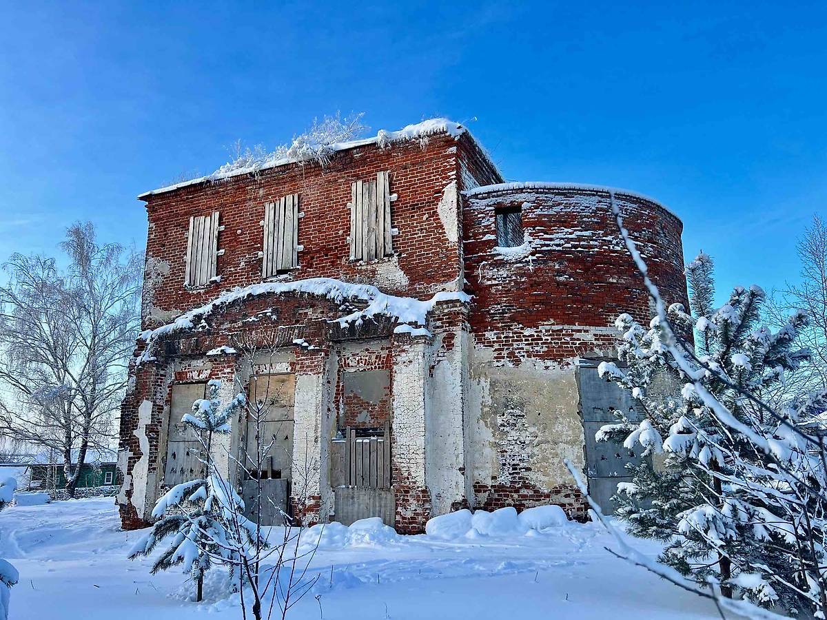 фасады. Церковь Казанской иконы Божией Матери, Муханово (Сосновский район, Нижегородская область)