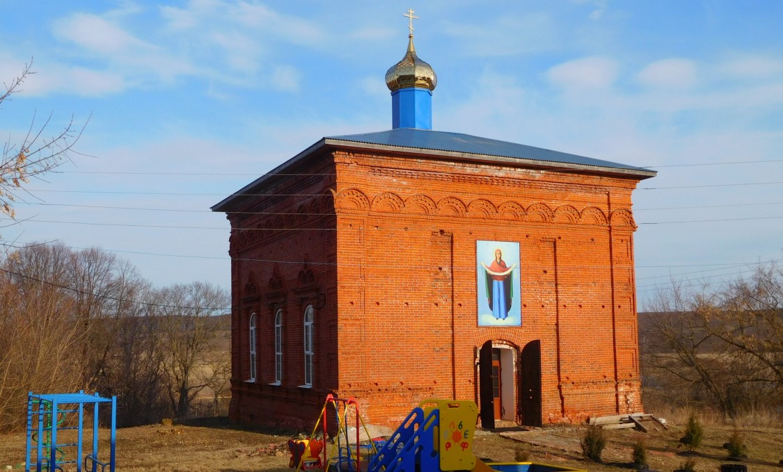 Церковь Покрова Пресвятой Богородицы, Рыбино (Павловский район, Нижегородская область). фасады