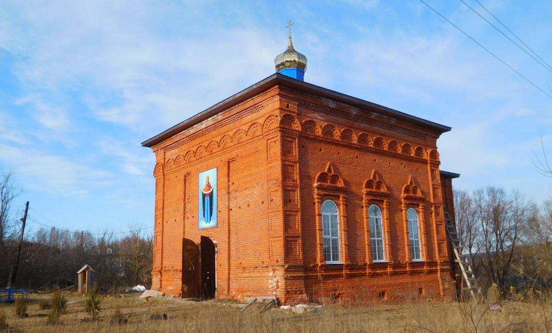 Рыбино. Церковь Покрова Пресвятой Богородицы. фасады