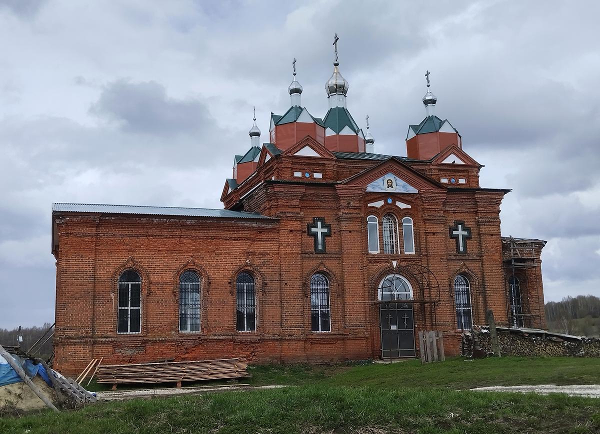 фасады. Церковь Спаса Нерукотворного Образа, Фроловское (Павловский район, Нижегородская область)