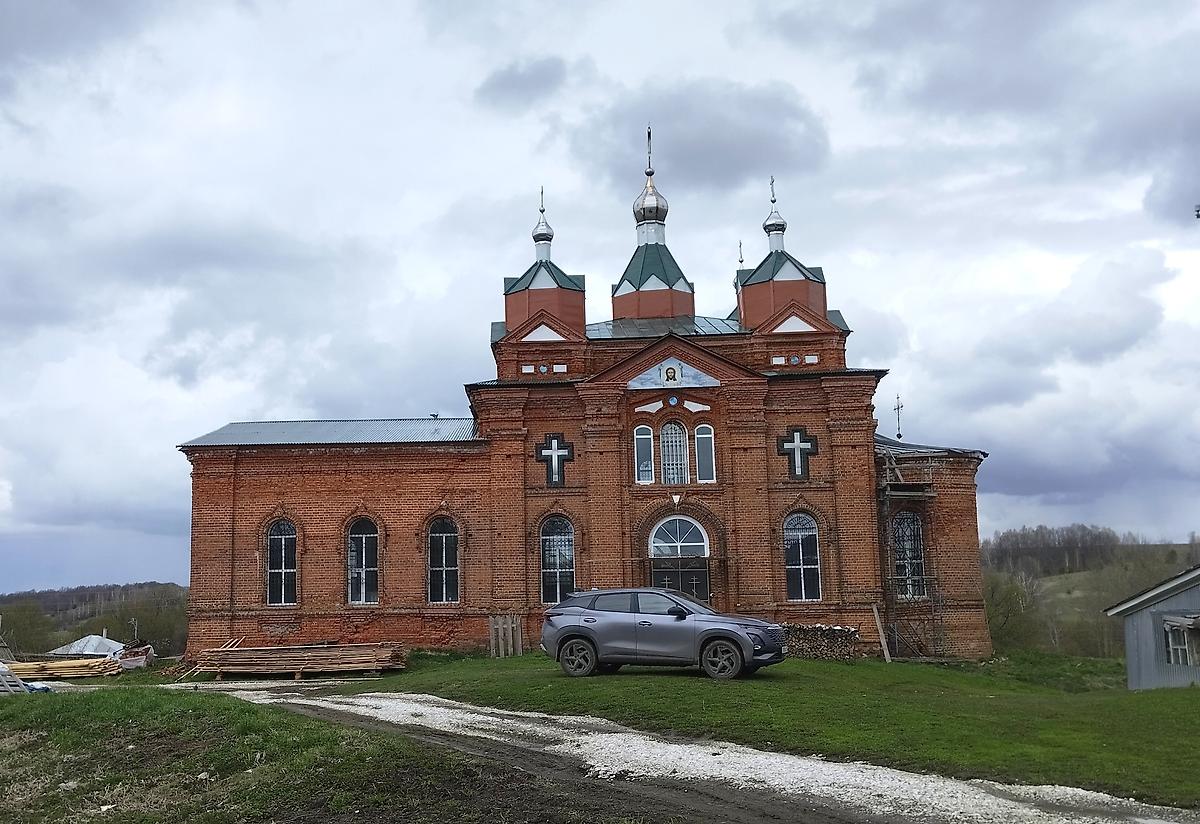 фасады. Церковь Спаса Нерукотворного Образа, Фроловское (Павловский район, Нижегородская область)