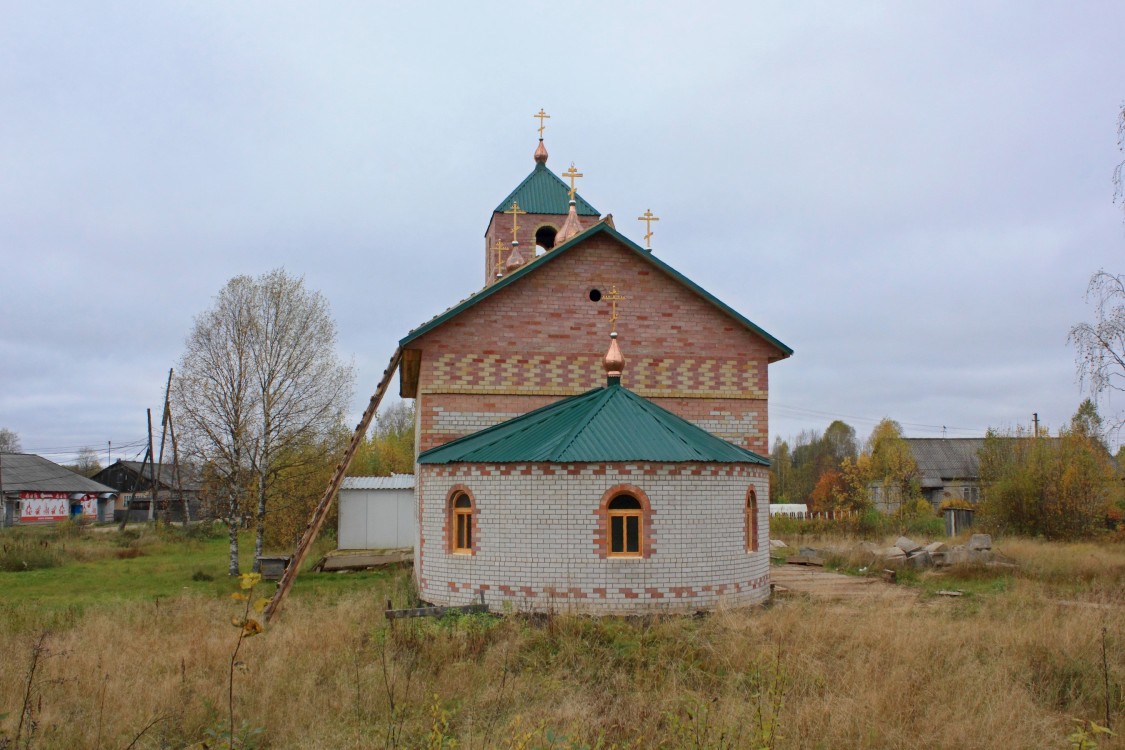 Церковь Сергия Радонежского, Безбожник (Мурашинский район, Кировская область). фасады, Вид с востока