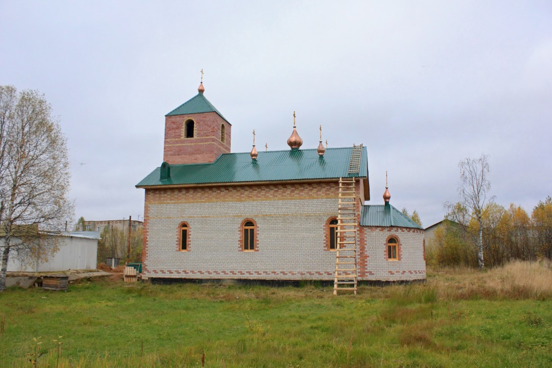 Безбожник. Церковь Сергия Радонежского. фасады, Вид с юго-запада