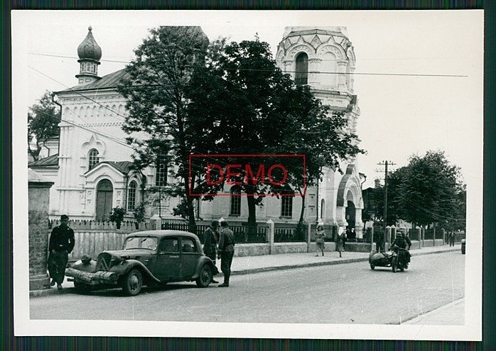 Дубно. Церковь Илии Пророка. архивная фотография, Фото 1941 г. с аукциона e-bay.de