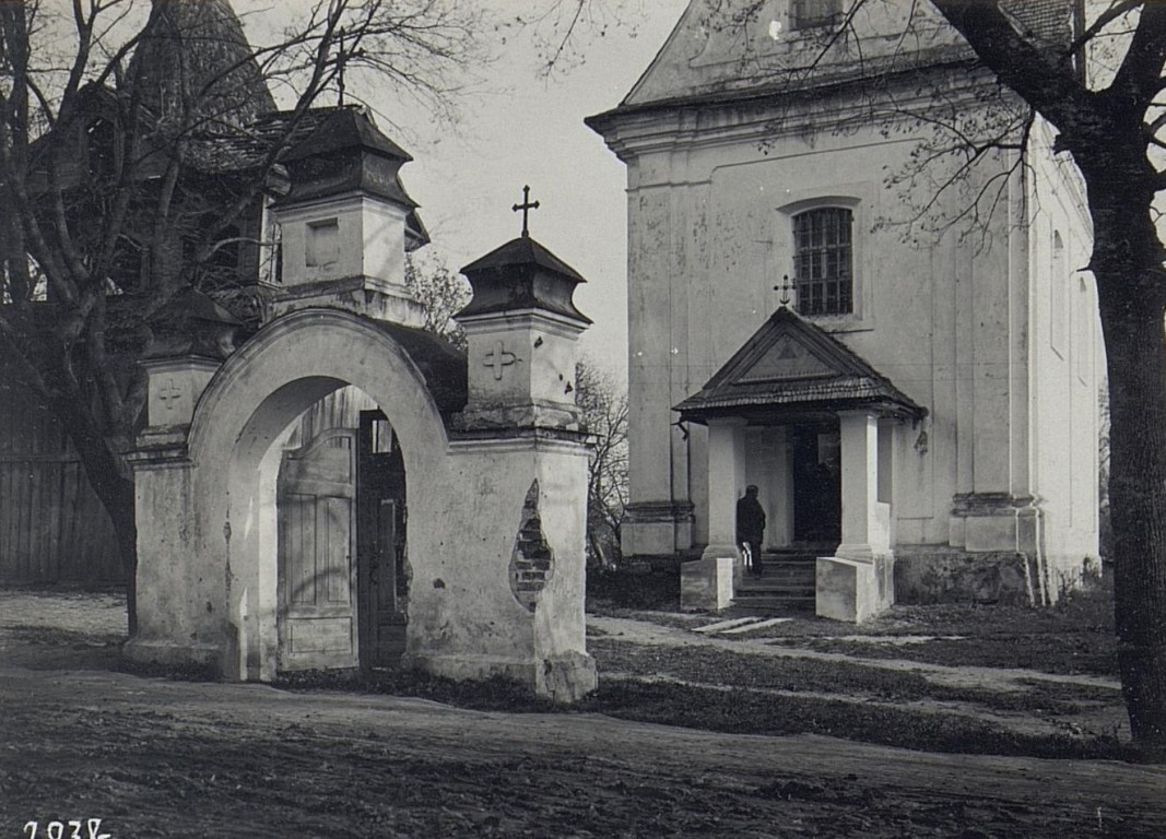 Владимир-Волынский. Церковь Николая Чудотворца. архивная фотография, Частная коллекция. Фото 1917 г.