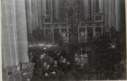 Кафедральный собор Рождества Христова, Интерьер храма. Частная коллекция. Фото 19.01.1917 г.<br>, Владимир, Владимирский район, Украина, Волынская область