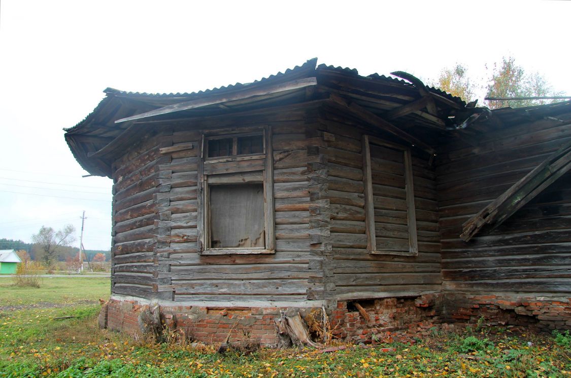 Демшино. Церковь Рождества Христова. фасады, Апсида