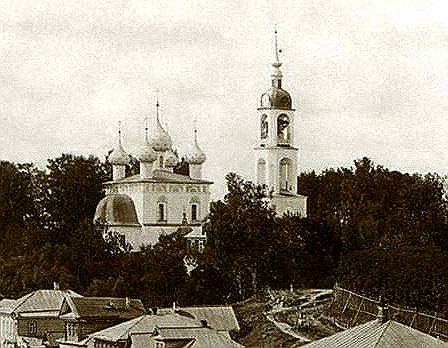 Катунки. Церковь Усекновения главы Иоанна Предтечи. архивная фотография, Фото с сайта http://ksch55.narod.ru/IP.htm  (кадрирование)