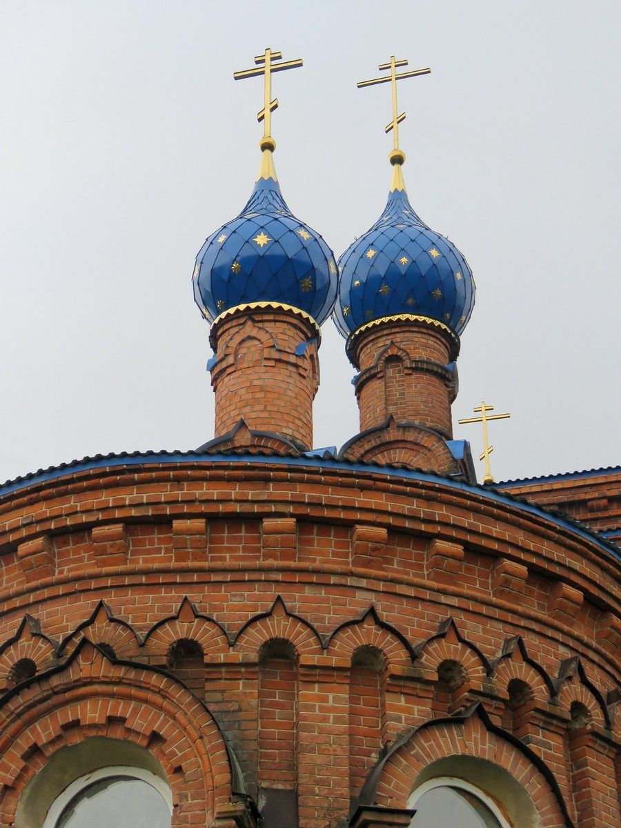 Церковь Казанской иконы Божией Матери, Новый Усад (Спасский район, Нижегородская область). архитектурные детали