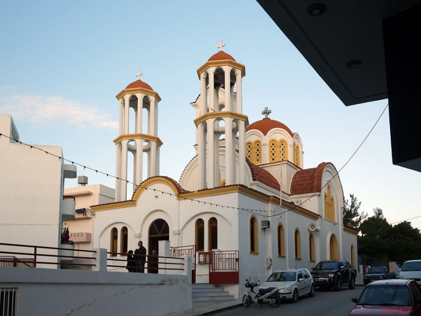 Церковь Святого Креста, Иерапетра (Крит (Κρήτη), Греция). фасады