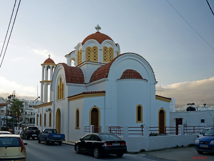 Церковь Святого Креста, Иерапетра (Крит (Κρήτη), Греция). фасады