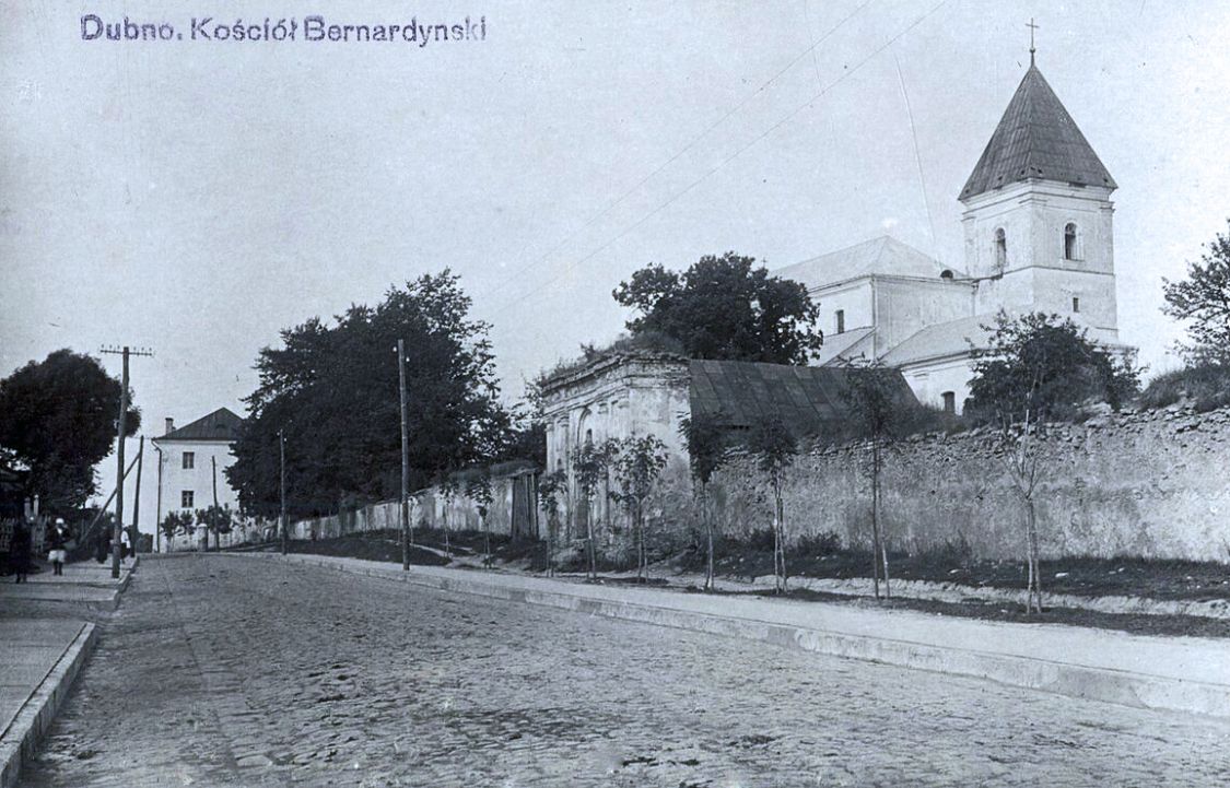 Дубно. Церковь Николая Чудотворца. архивная фотография