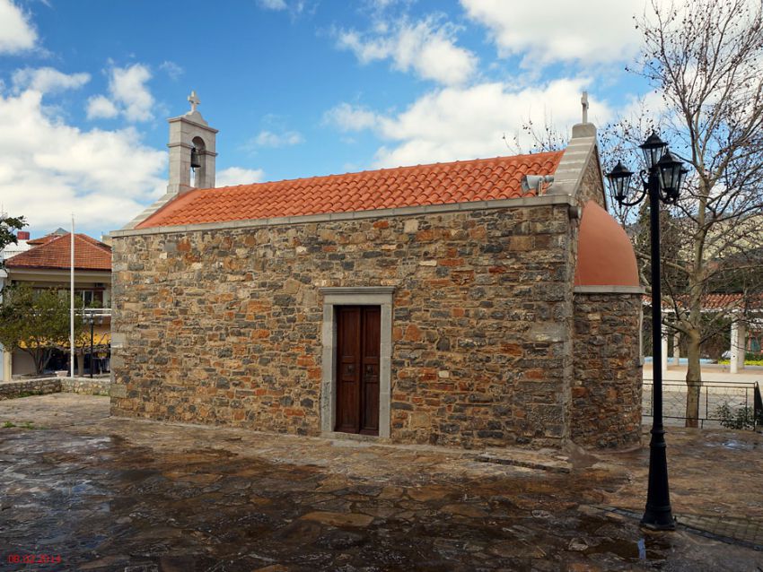 Неизвестная церковь, Неаполис (Крит (Κρήτη), Греция). фасады