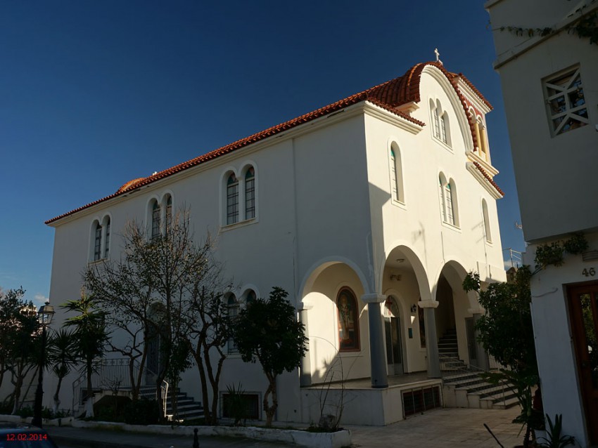 Церковь Нектария Афонского, Ретимно (Крит (Κρήτη), Греция). фасады