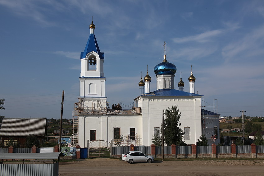 Церковь Вознесения Господня, Красносельское (Увельский район, Челябинская область). фасады