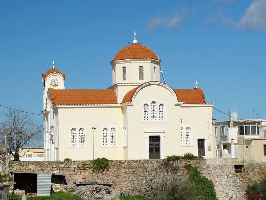 Церковь Георгия Победоносца, Ексо-Муляна (Крит (Κρήτη), Греция). фасады