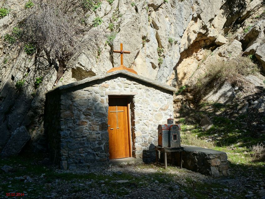 Неизвестная часовня, Христос (Крит (Κρήτη), Греция). фасады