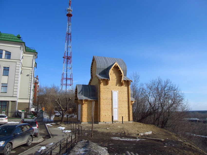 Часовня Бориса и Глеба, Вятка (Киров) (Вятка (Киров), город, Кировская область). документальные фотографии, Вид с юга