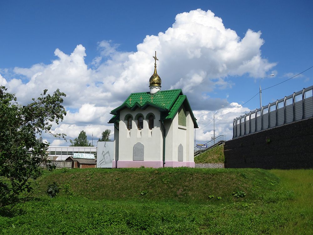 Часовня Сергия Радонежского, Тарасовка (Пушкинский район и гг. Ивантеевка, Королёв, Московская область). фасады