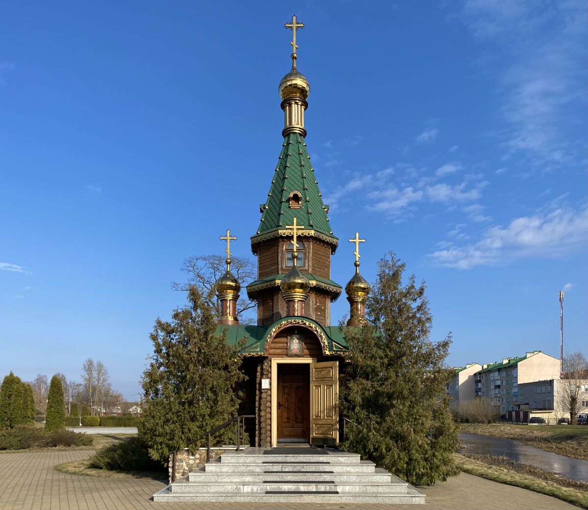 Часовня Варвары великомученицы, Слуцк (Слуцкий район, Беларусь, Минская область). фасады, Вид с запада