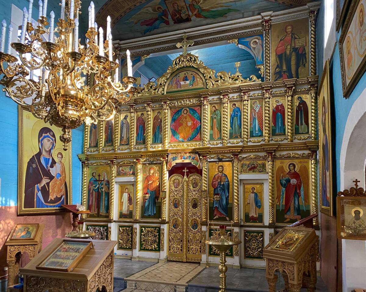 Кафедральный собор Михаила Архангела, Слуцк (Слуцкий район, Беларусь, Минская область). интерьер и убранство, Главный иконостас