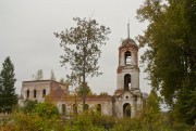 Церковь Вознесения Господня, , Башарово, урочище, Краснохолмский район, Тверская область