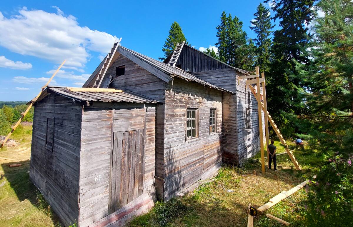 Церковь Илии Пророка, Панозеро (Кемский район, Республика Карелия). фасады