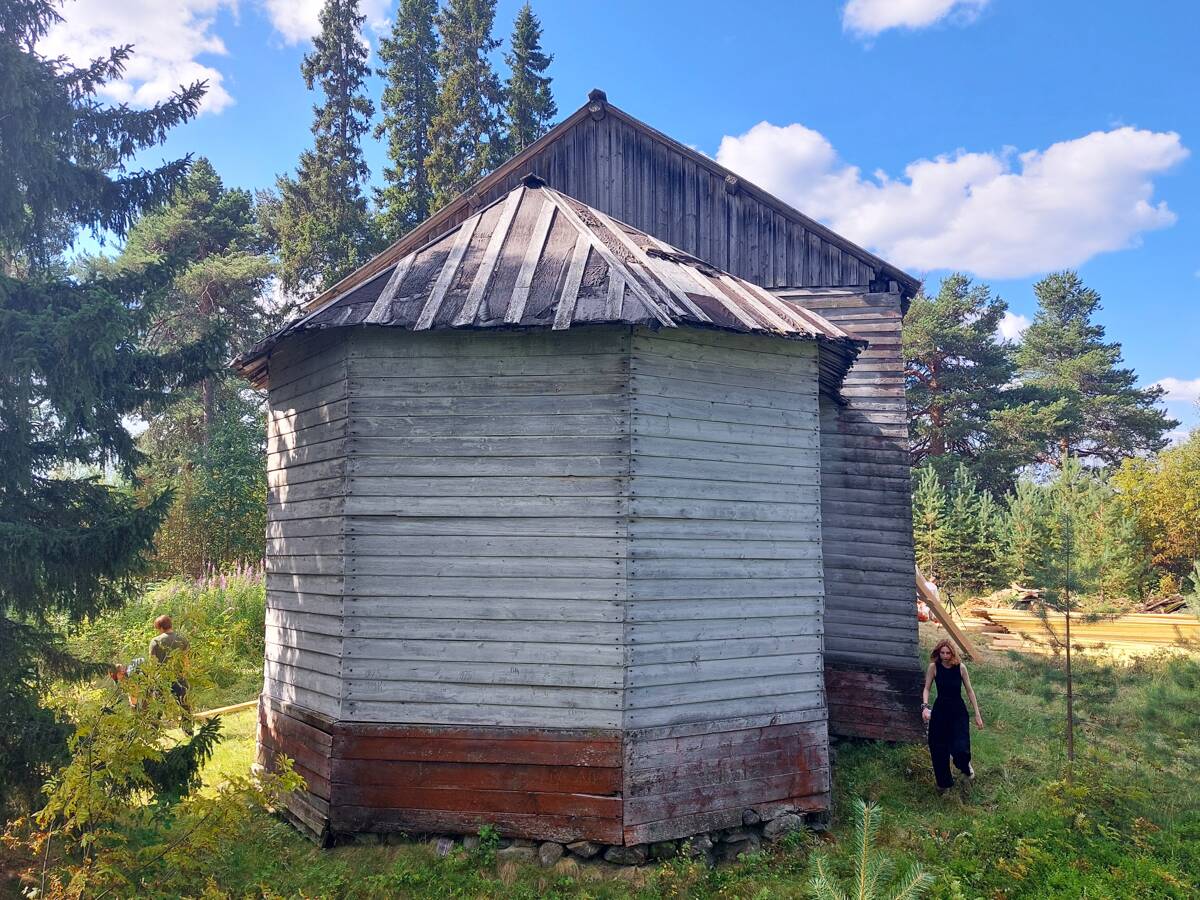 Церковь Илии Пророка, Панозеро (Кемский район, Республика Карелия). фасады