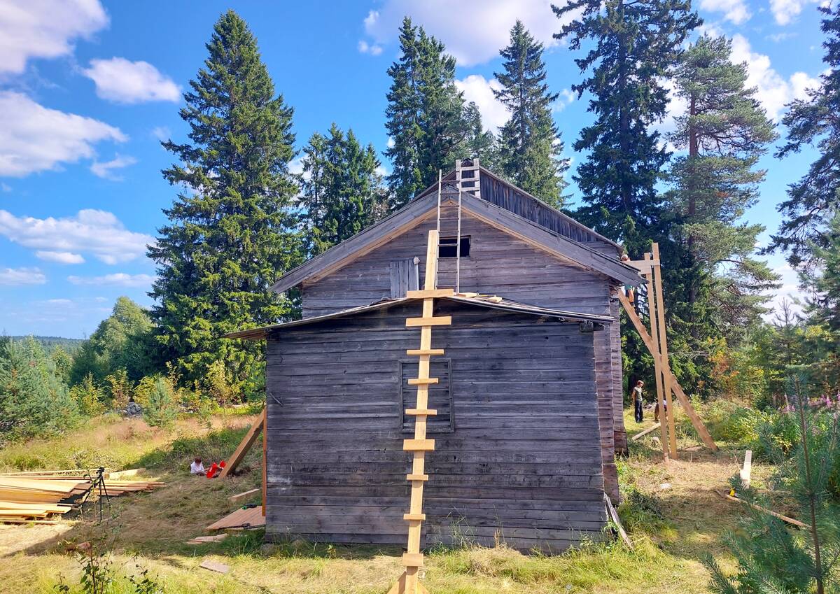 Церковь Илии Пророка, Панозеро (Кемский район, Республика Карелия). фасады