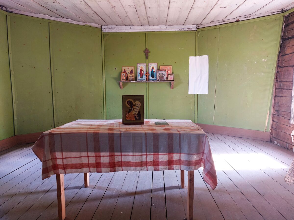 Церковь Илии Пророка, Панозеро (Кемский район, Республика Карелия). интерьер и убранство