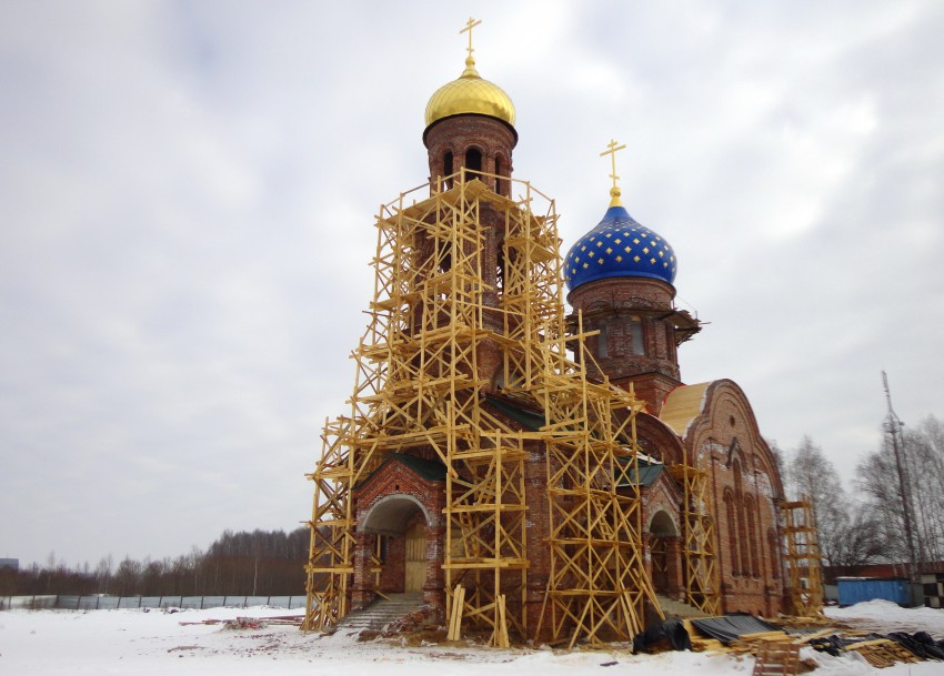 Церковь Александра Невского, Кожевенное (Богородский район, Нижегородская область). фасады